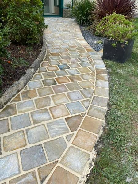 pavés jardin Plumergat pavés jardin Plumergat