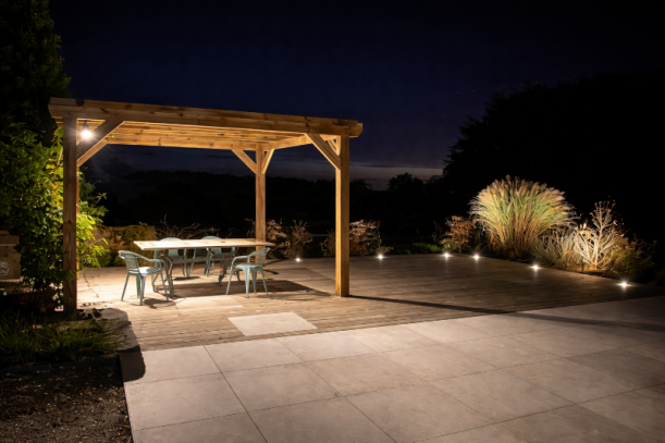 terrasse sur plot Plumergat terrasse sur plot Plumergat